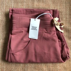 FIGS Mauve Kade Scrub Pants (NWT)